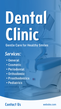 Agnostic Dental Care TikTok Video Design