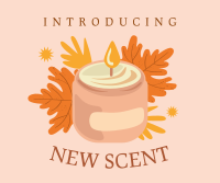 New Candle Scent Facebook Post