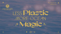 Minimalist Sparkly Ocean  Animation