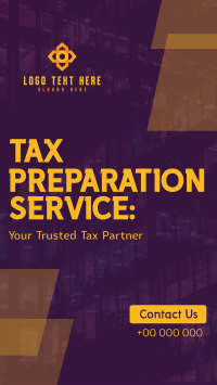 Your Trusted Tax Partner Instagram Reel Image Preview