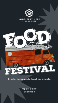 Food Truck  Festival TikTok Video Design