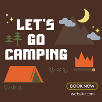 Camp Out Instagram Post Image Preview