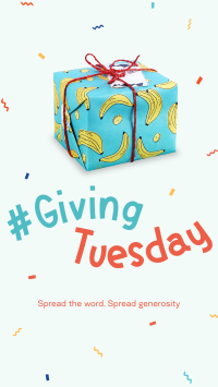 Quirky Giving Tuesday Facebook Story