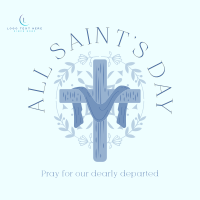 All Saints Day Instagram Post example 3