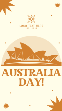 Let's Celebrate Australia Day Facebook Story