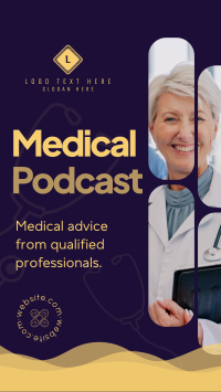 Medical Podcast Instagram Story