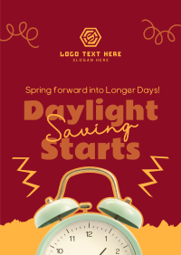 Start Daylight Saving Poster