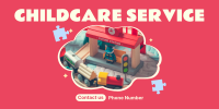 Childcare Daycare Service Twitter Post