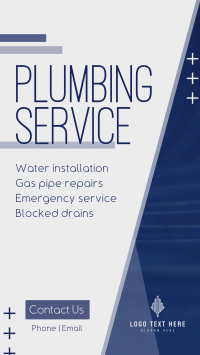 Corporate Plumbing Service Instagram Reel Design