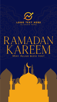 Blessed Ramadan Facebook Story