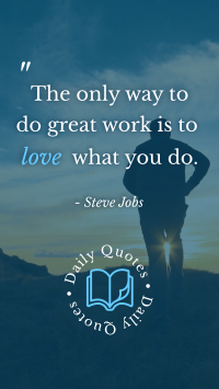 Love What You Do Instagram Reel Image Preview