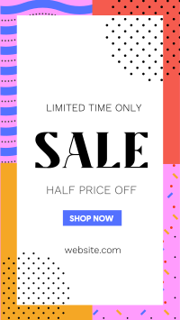 Flashy Limited Time Sale Facebook Story