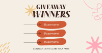 Congratulations Giveaway Winners Facebook Ad