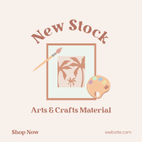 New Art Stock Instagram Post Design