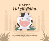 Eid Al Adha Cow Facebook Post