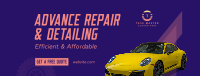 Car Auto Repair Facebook Cover Image Preview