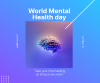 Mental Health Day Facebook Post