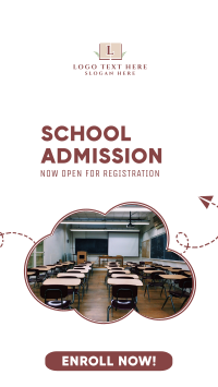 School Admission Ongoing Facebook Story