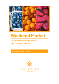 Weekend Fruits Flyer