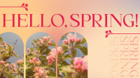 Retro Welcome Spring Video