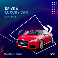 Luxury Car Rental Instagram Post