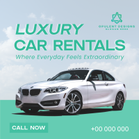 Designer Car Rental Instagram Post Image Preview