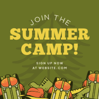 Summer Camp Instagram Post Image Preview