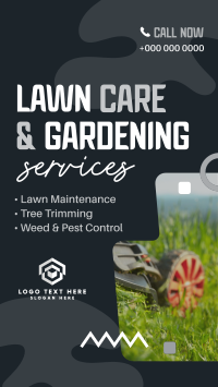 Lawn Care & Gardening TikTok Video