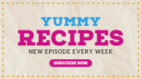 Yummy Recipes Animation