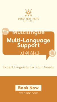 Minimalist Translation Service Instagram Reel Image Preview