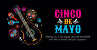 Bright and Colorful Cinco De Mayo Facebook Ad