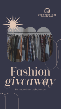 Elegant Fashion Giveaway Instagram Reel Image Preview