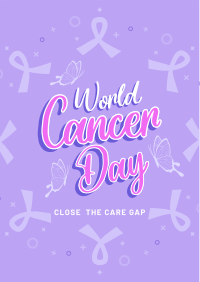 World Cancer Reminder Flyer