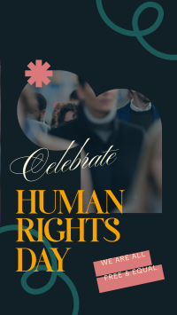 Celebrating Human Rights Facebook Story