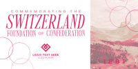 Switzerland Confederation Commemoration Twitter Post