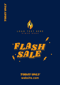 Flash Sale Thunder Poster