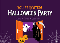 Halloween Party Postcard example 4