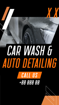 Car Wash Auto detailing Service Instagram Reel Image Preview