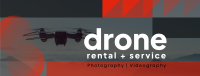 Geometric Drone Photography Facebook Cover
