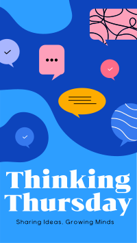 Thinking Thursday Blobs Instagram Reel