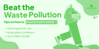 Beat Waste Pollution Twitter Post