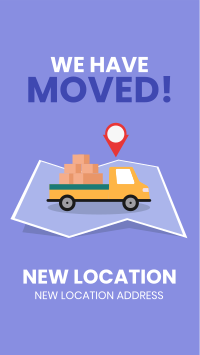 New Location Announcement Instagram Story