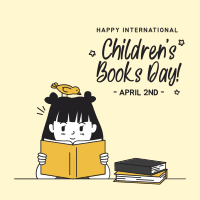 Children's Book Day Instagram Post