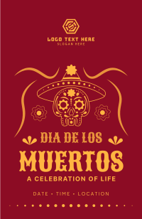 Dia De Los Muertos Invitation