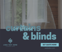 Curtains & Blinds Business Facebook Post