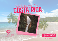 Paradise At Costa Rica Postcard