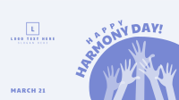 Harmony Day Hands Zoom Background