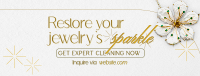 Jewelry Cleaning Luxe Facebook Cover Image Preview