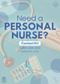 Modern Personal Nurse Flyer