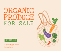 Organic Produce Facebook Post